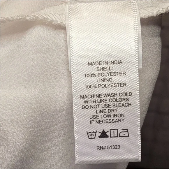 1. State Off-Shoulder White Long Sleeve Dress - Picture 8 of 8